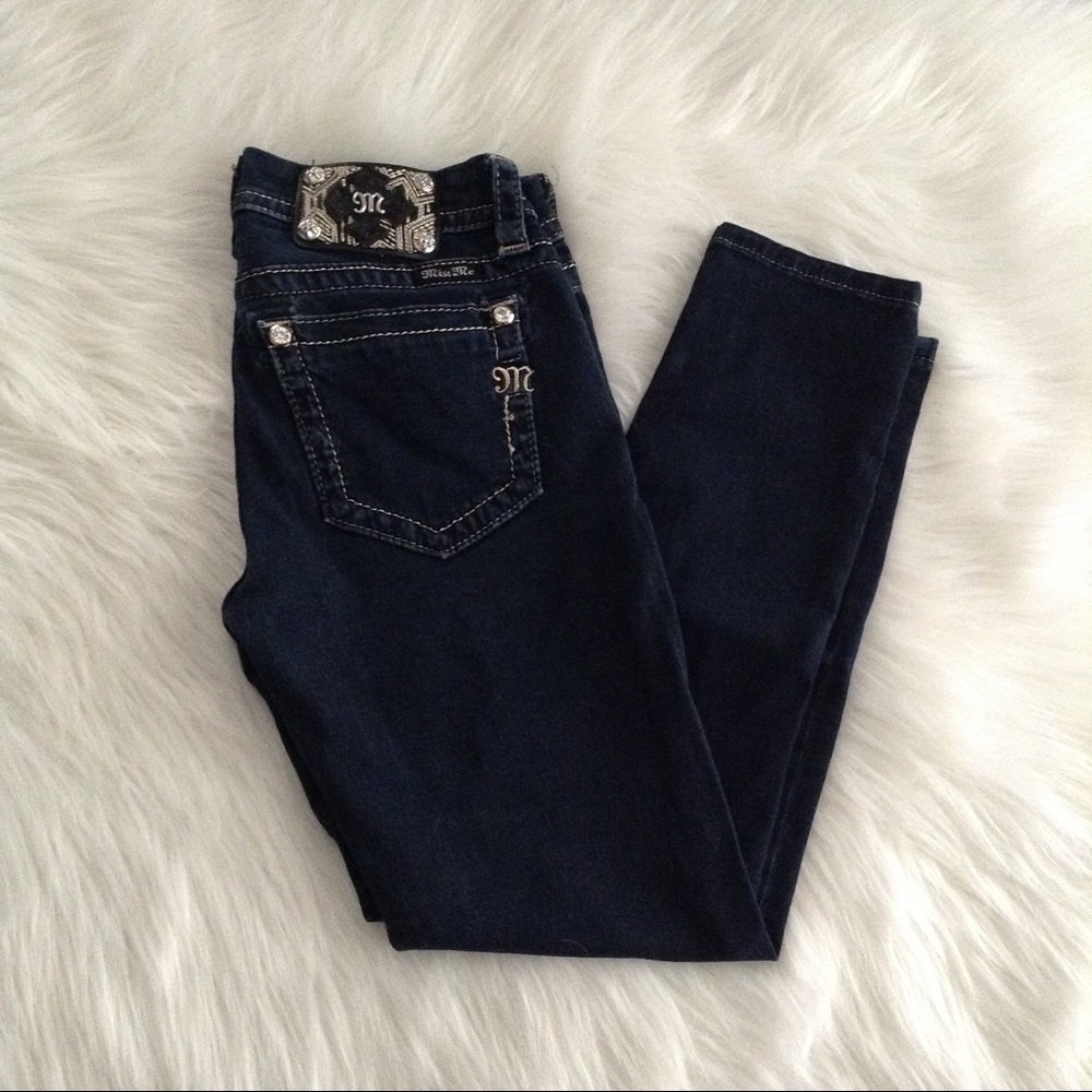 Miss Me Jegging Crops